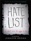 Cover image for Hate List